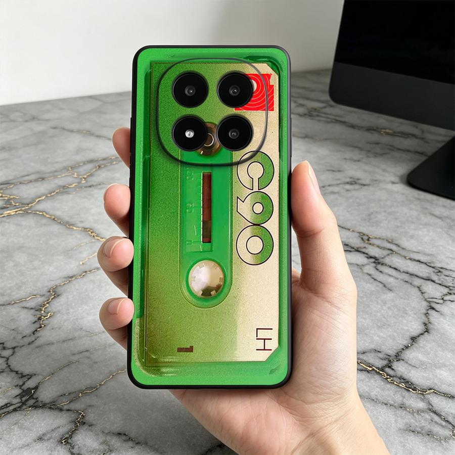 Floral Tape Green - Custodia a Forma di Cassetta Verde