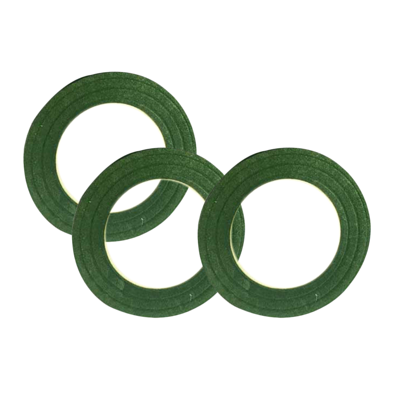 Floral Tape Green - 3 Rotoli di Nastro Floreale da