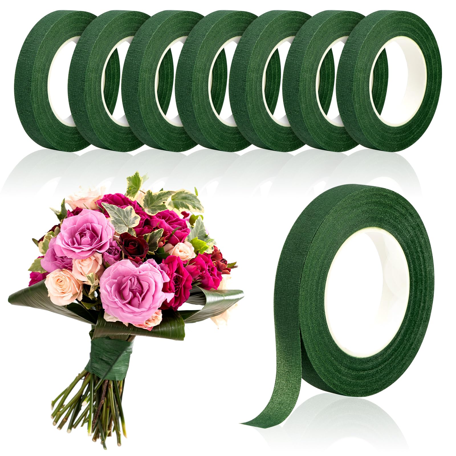 Floral Tape Green - Nastro Floreale Verde da 20 Iarde,