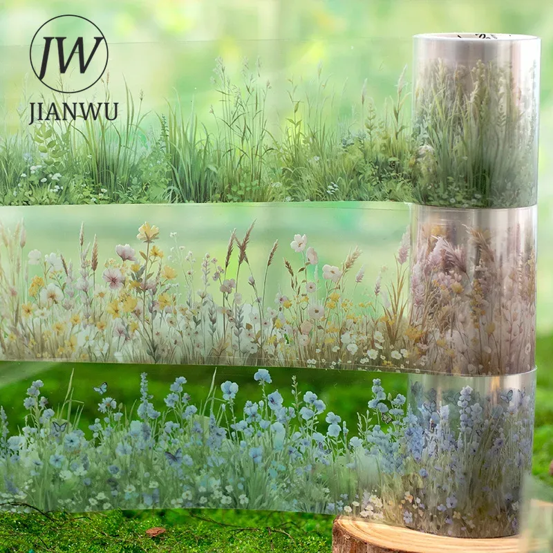 Floral Tape Green - JIANWU 50mm * 200cm Verde Note