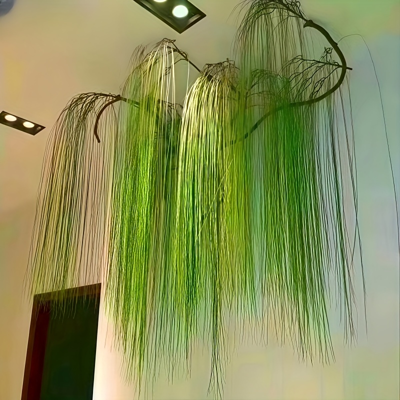 Preserved Moss Sheet - 3 viti artificiali sospese in salice