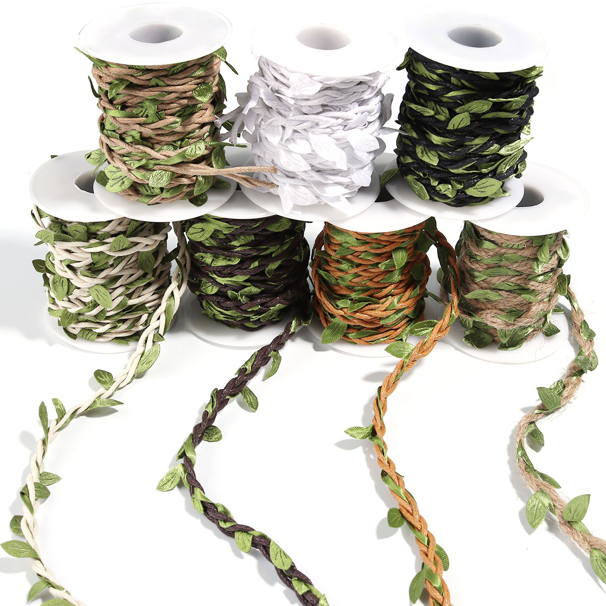 Preserved Moss Sheet - 5 metri/rotolo foglie di vite artificiali