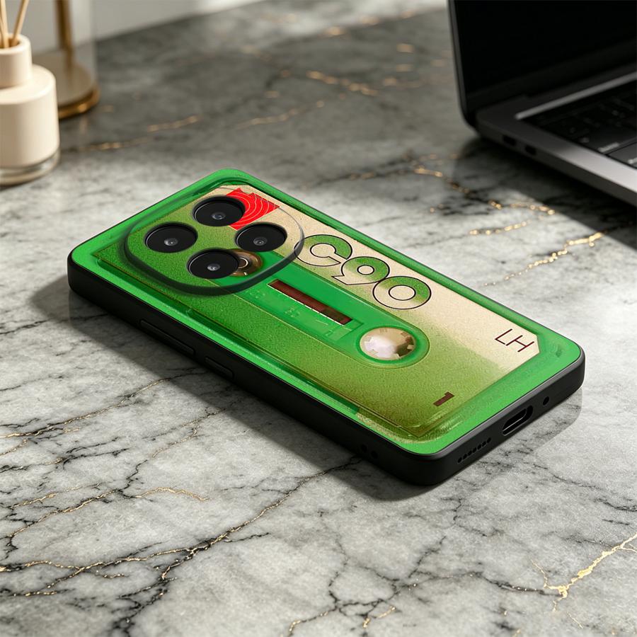 Custodia a Forma di Cassetta V - Floral Tape Green recensione e prezzo