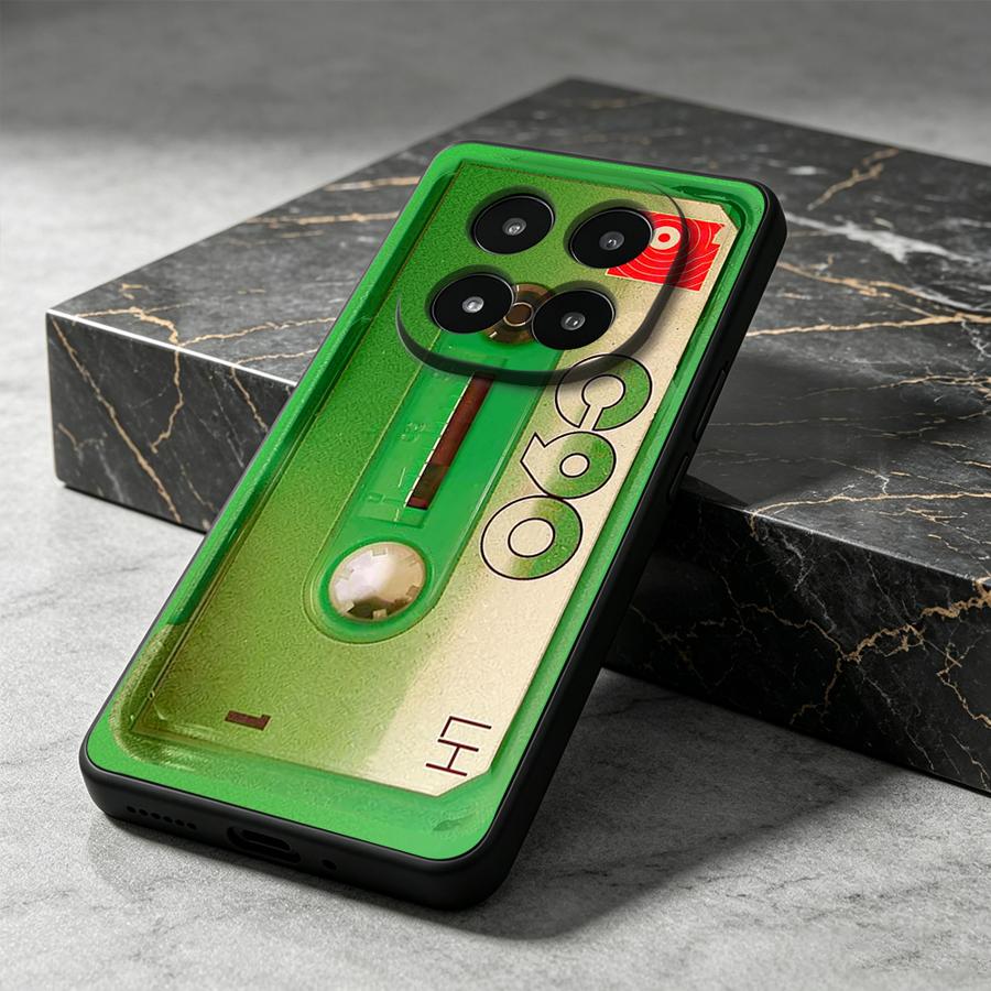 Custodia a Forma di Cassetta V - Floral Tape Green recensione e prezzo