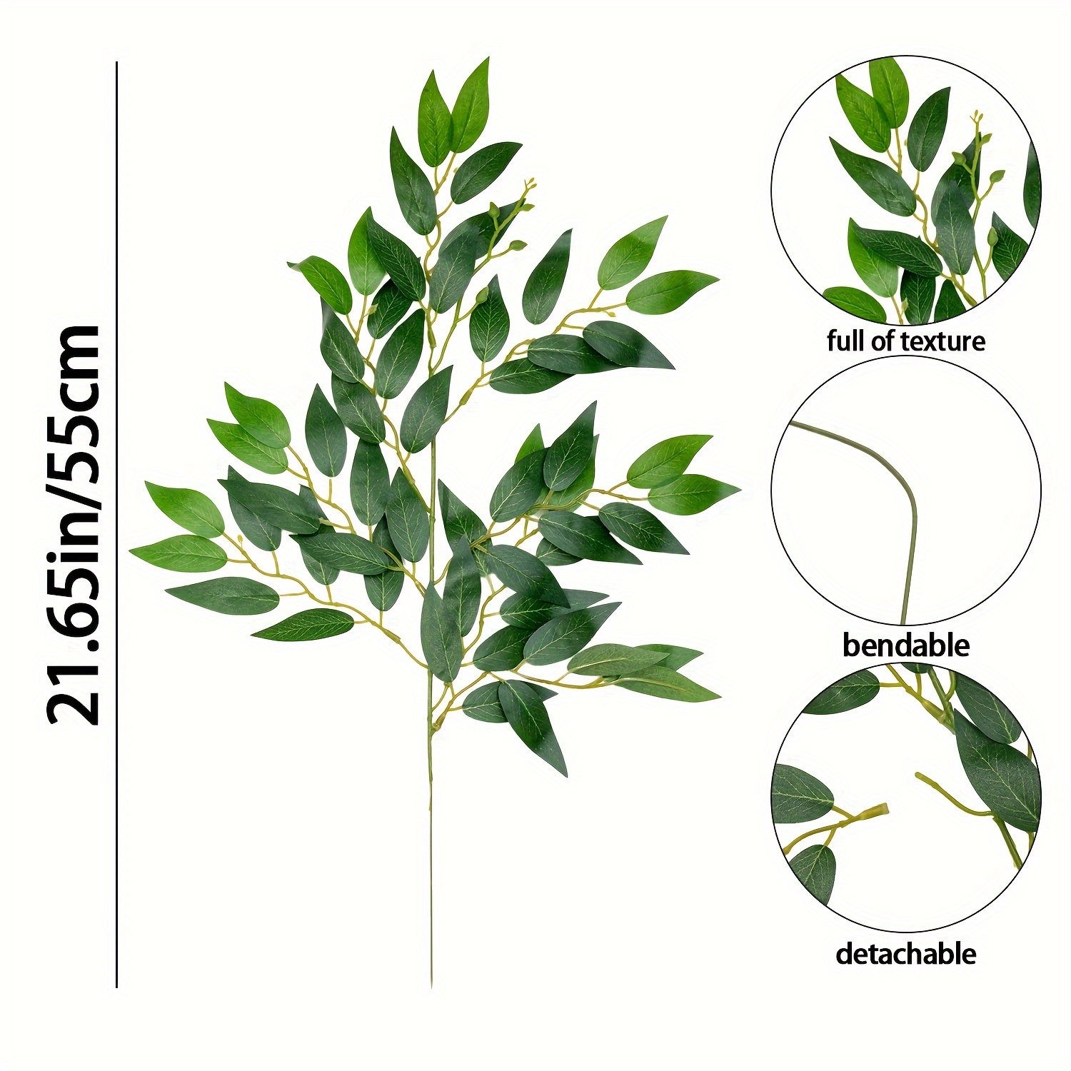 Steli di Ruscus Artificiale It - Ruscus Stem Faux recensione e prezzo