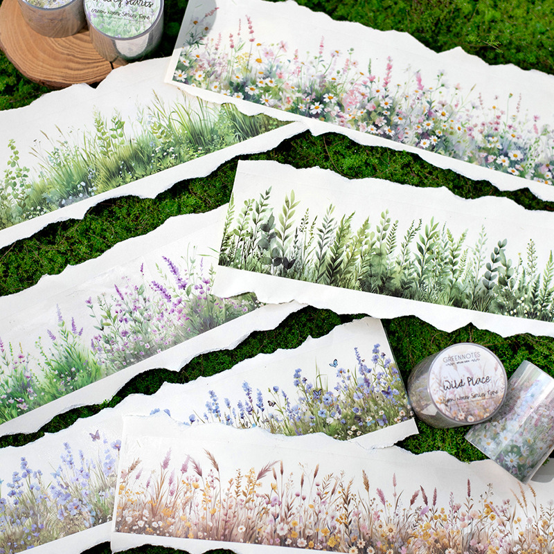 50mm * 200cm Green Notes Serie - Floral Tape Green recensione e prezzo