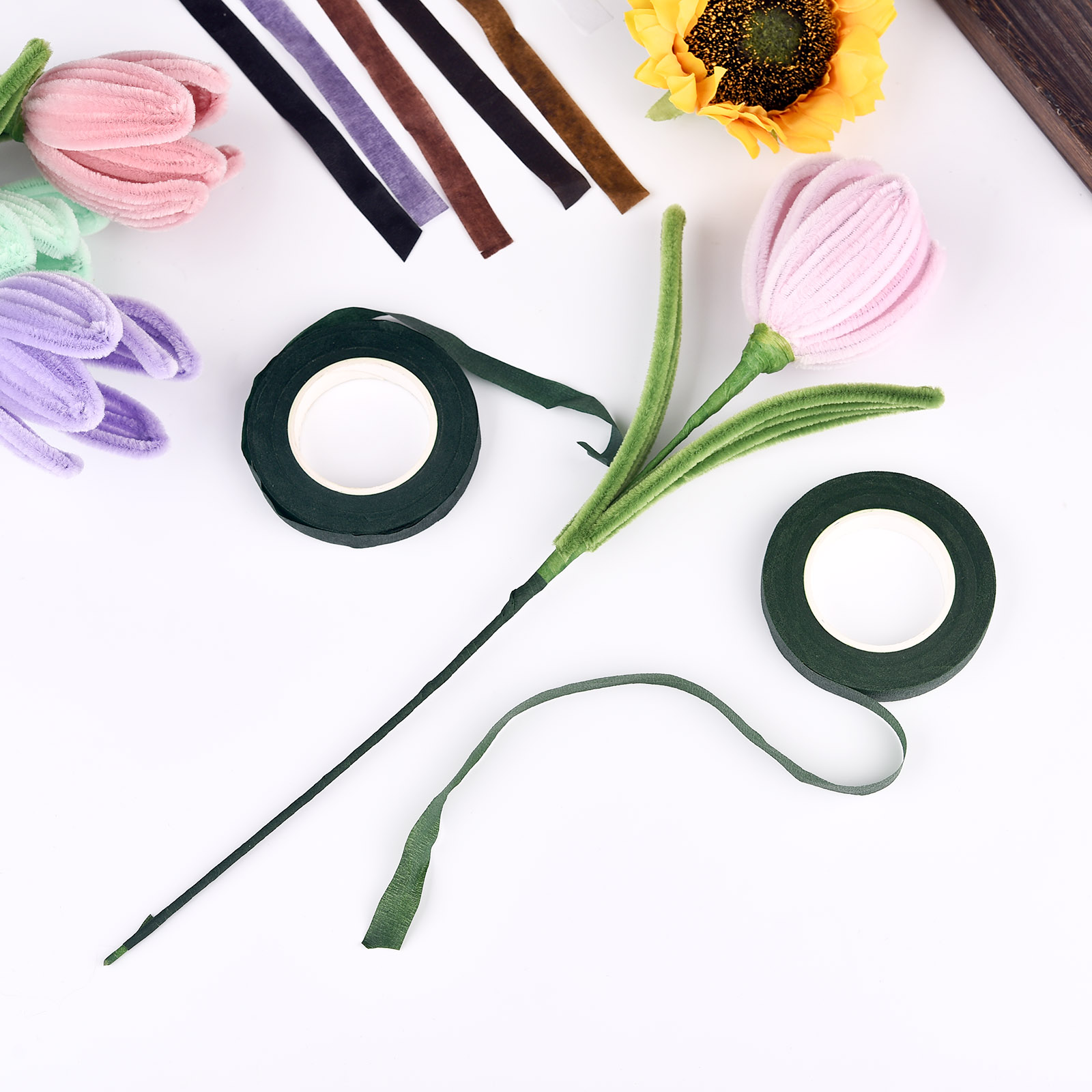 30 metri Nastro stelo floreale - Floral Tape Green recensione e prezzo